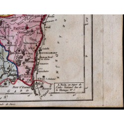 1791 - Carte de l'Ardèche 