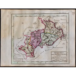 1791 - Carte des Hautes-Alpes 
