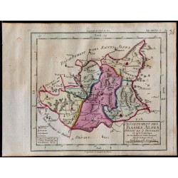 1791 - Carte des Basses-Alpes 