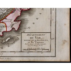 1791 - Carte du Var 