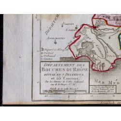 1791 - Carte des Bouches-du-Rhône 