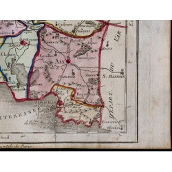 1791 - Carte des Bouches-du-Rhône 
