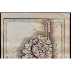1791 - Carte de l'Isle de Corse 