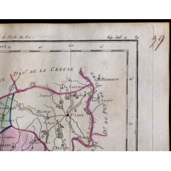 1791 - Carte de la Corrèze 