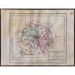 1791 - Carte du Cantal 