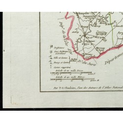 Gravure de 1802 - Département de la Haute-Saône - 4