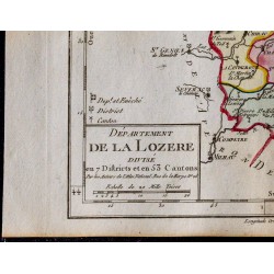 1791 - Carte Lozère 