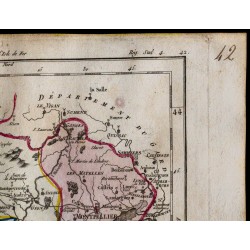 1791 - Carte de l'Hérault 