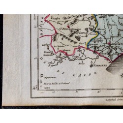 1791 - Carte de l'Hérault 