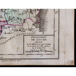 1791 - Carte de l'Aude 