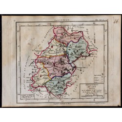 1791 - Carte du Lot 