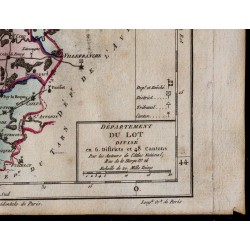 1791 - Carte du Lot 