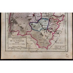 1791 - Carte de la Gironde 