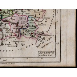 1791 - Carte du Lot-et-Garonne 