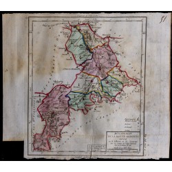 1791 - Carte de la Haute-Garonne 