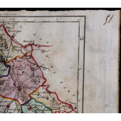 1791 - Carte de la Haute-Garonne 