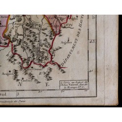 1791 - Carte des Basses-Pyrénées 