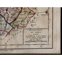 1791 - Carte du Gers 