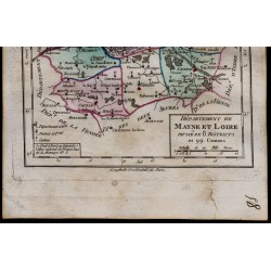 1791 - Carte du Maine-et-Loire 