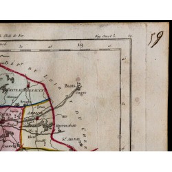 1791 - Carte d'Indre-et-Loire 