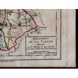 1791 - Carte de la Vienne 