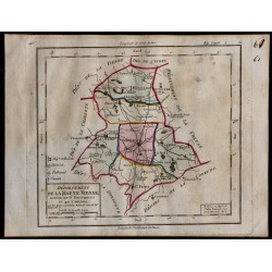 1791 - Carte de la Haute-Vienne 