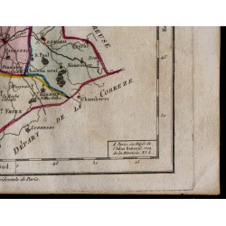 1791 - Carte de la Haute-Vienne 