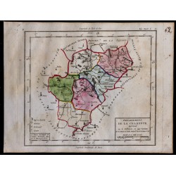 1791 - Carte de la Charente 