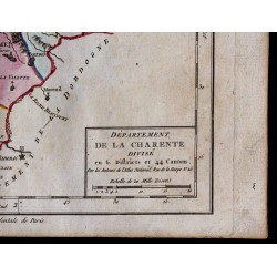 1791 - Carte de la Charente 