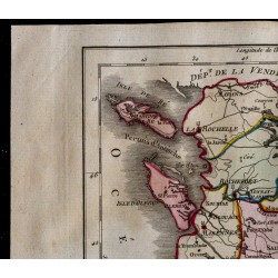 1791 - Carte de la Charente-Inférieure 