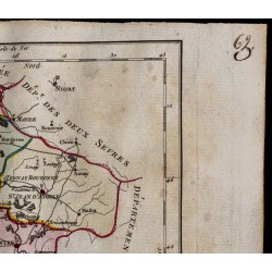1791 - Carte de la Charente-Inférieure 
