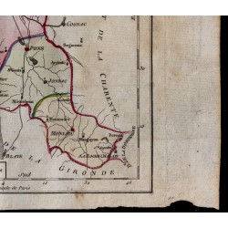 1791 - Carte de la Charente-Inférieure 