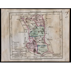 1791 - Carte des Deux-Sèvres 