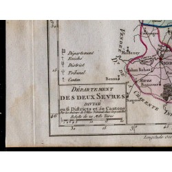 1791 - Carte des Deux-Sèvres 