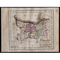 1791 - Carte du Calvados 