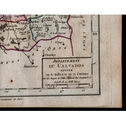 1791 - Carte du Calvados 