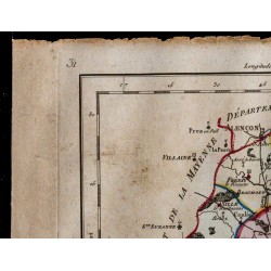 1791 - Carte de la Sarthe 