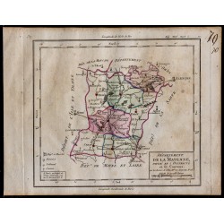 1791 - Carte de la Mayenne 