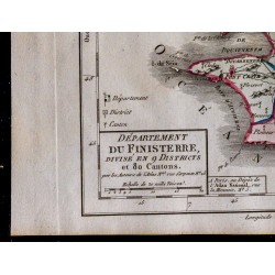 1791 - Carte du Finistère 