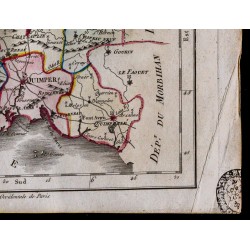 1791 - Carte du Finistère 