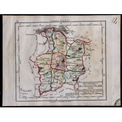 1791 - Carte d'Ille-et-Vilaine 