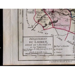 1791 - Carte du Loiret 