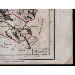 1791 - Carte du Loiret 