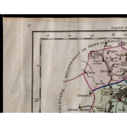1791 - Carte de l’Yonne 