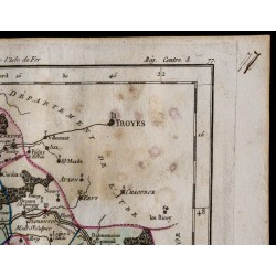 1791 - Carte de l’Yonne 