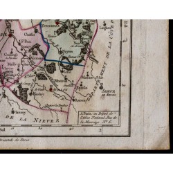 1791 - Carte de l’Yonne 