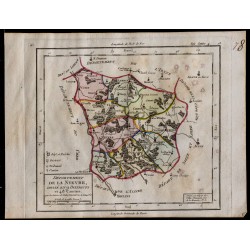 1791 - Carte de la Nièvre 