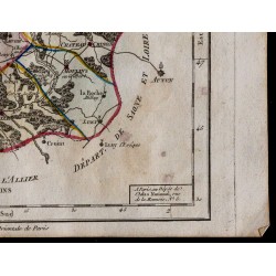 1791 - Carte de la Nièvre 