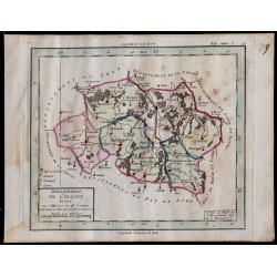 1791 - Carte de l'Allier 