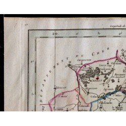 1791 - Carte de l'Allier 